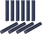 3D Printer Die Spring, 10pcs 12mm OD 75mm Long Spiral Stamping Light Load Compression Mould Die Springs for 3D Printer Electric Part, Blue