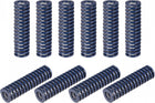 3D Printer Die Spring, 20pcs 14mm OD 50mm Long Spiral Stamping Light Load Compression Mould Die Springs for 3D Printer Electric Part, Blue