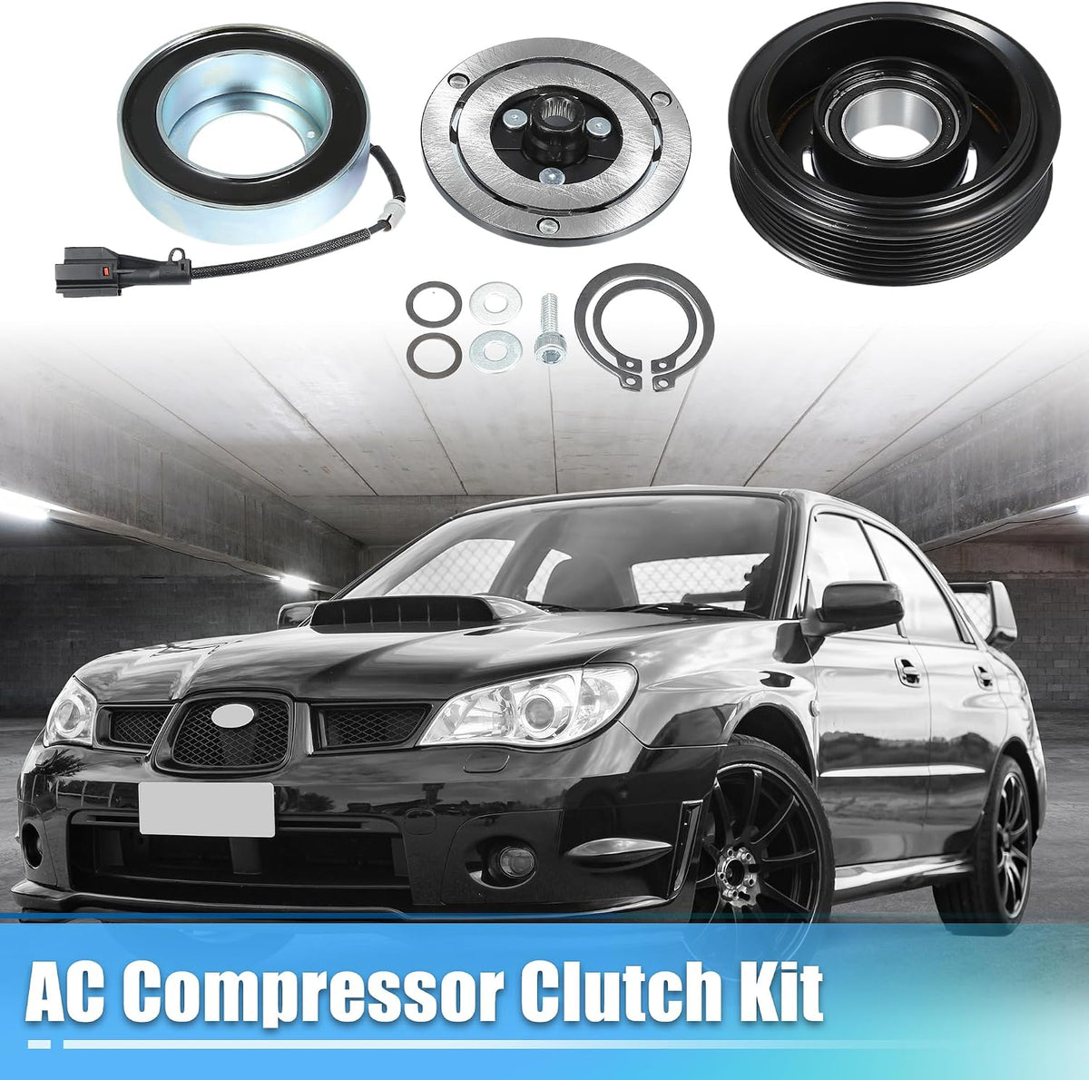 AC Compressor Clutch Set แทนที่ Subaru Impreza 2012-2016 A/C Clutch ซ่อมตั้งตารง
