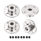 7mm Inner Dia H13D16 Rigid Flange Coupling Motor Guide Shaft Coupler Motor Connector for DIY Parts 4Pcs