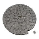 06B Metric Standard Roller Chain, 10 Feet Carbon Steel Chains 3/8" Industrial Roller Chain Drive Chain for Motorcycle Bicycle Industrial Machinery -320 Links