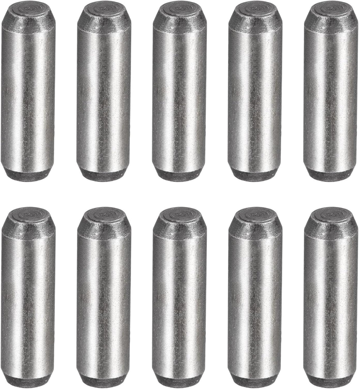 3/16-Inch x 5/8-Inch Dowel Pins, Heat Treated Alloy Steel for Extra Hardness, Bright Finish and Accurate Alignment 10pcs