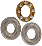 F6-14 Miniature Thrust Ball Bearings 6x14x4.5mm Chrome Steel with Washers