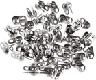 Ball Chain Connector, Ball Tips Clamshell Style Crimp Link Stainless Steel Connection