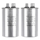 Run Capacitor Round CBB65 20uF 20mfd 450V AC 40/85/21 Aluminum Case with Terminal for Air Conditioner Compressor Motor Heat Pump Condenser 2Pcs