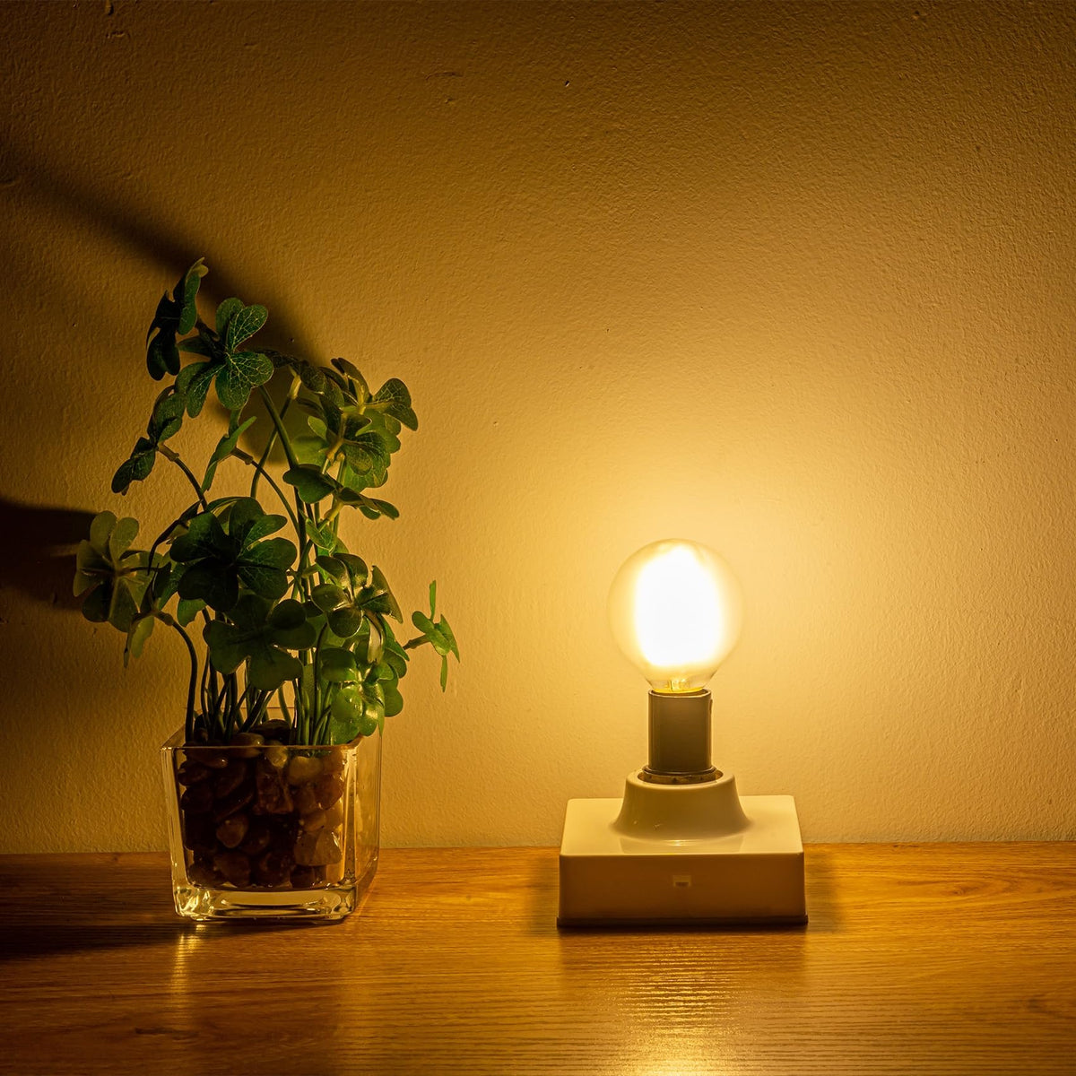 LinkMejor E12 Dünya Ampulü LED 40 Watt Eşdeğer Dairesel Lamba Ampulleri