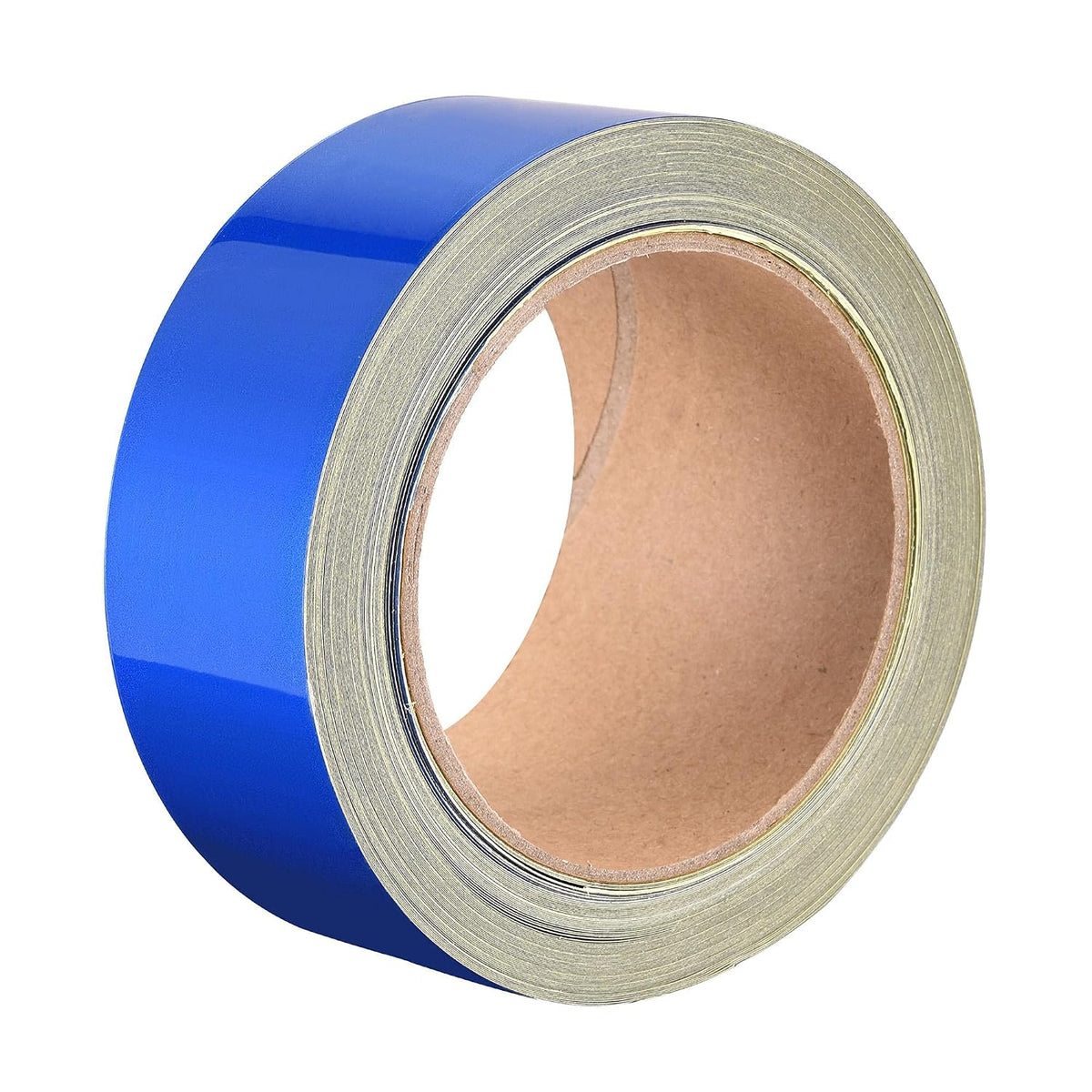 Reflective Tape Blue, 50mm x 25m, Outdoor Waterproof Warning Tape for Bikes, RV, and Boat Striping Marking