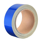 Reflective Tape Blue, 50mm x 25m, Outdoor Waterproof Warning Tape for Bikes, RV, and Boat Striping Marking