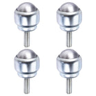 Ball Transfer Bearing Unit 24mm 66Lbs Carbon Steel Bolt-Fixing Type for Transmission Pack of 4