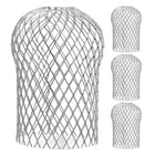4 Pack Gutter Downspout Guards, Expandable Leaf Filter Strainer, Adjustable Gutter Guard Protector, Rust-Proof Downspout Guard to Prevent Leaves, Debris & Rodents from Clogging