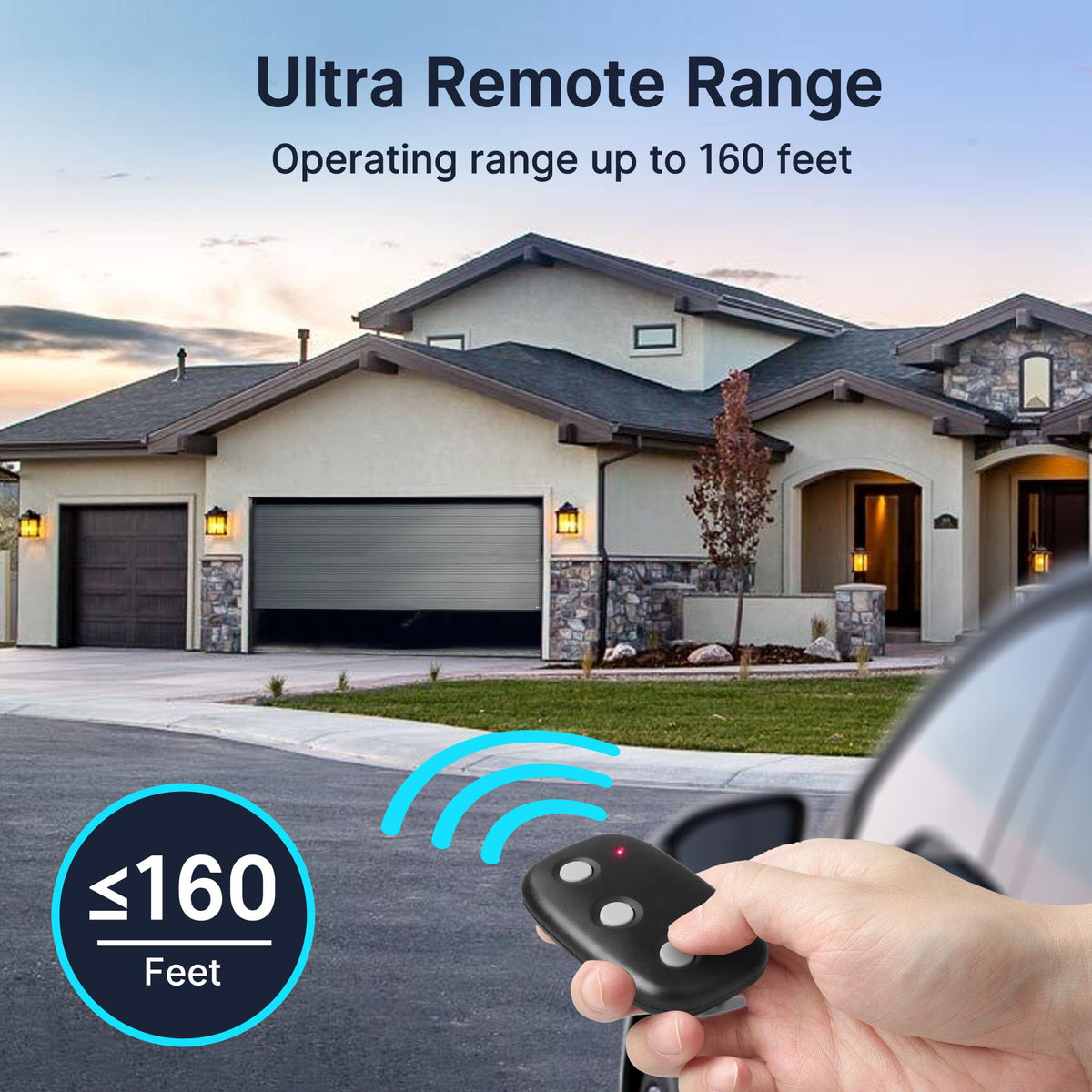 2 for MCT-3 Linear Megacode Garage Door Opener Remote