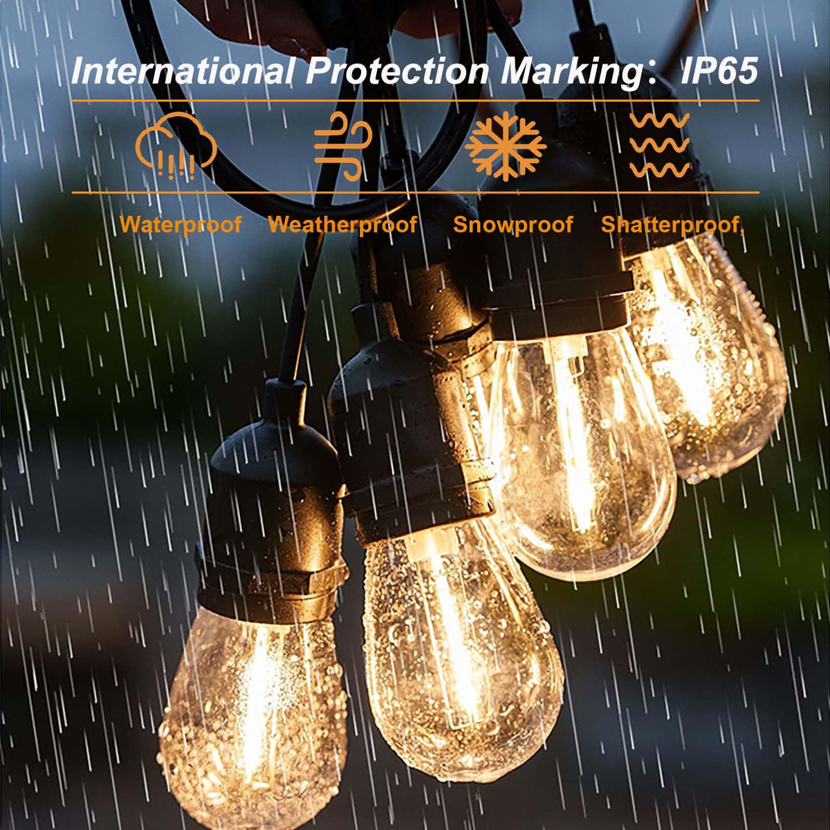 LinkMejor DC 3V Zonne Ketting Lampen, Lagere Spanning Warm Wit, 16 Pack