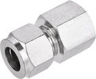 Compression Tube Fitting G1/2 Female Thread x 1/2" Tube OD Straight Coupling Adapter 304 Stainless Steel