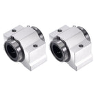 SCV25UU Linear Ball Bearing Slide Block Units, 25mm Bore Diameter 2pcs