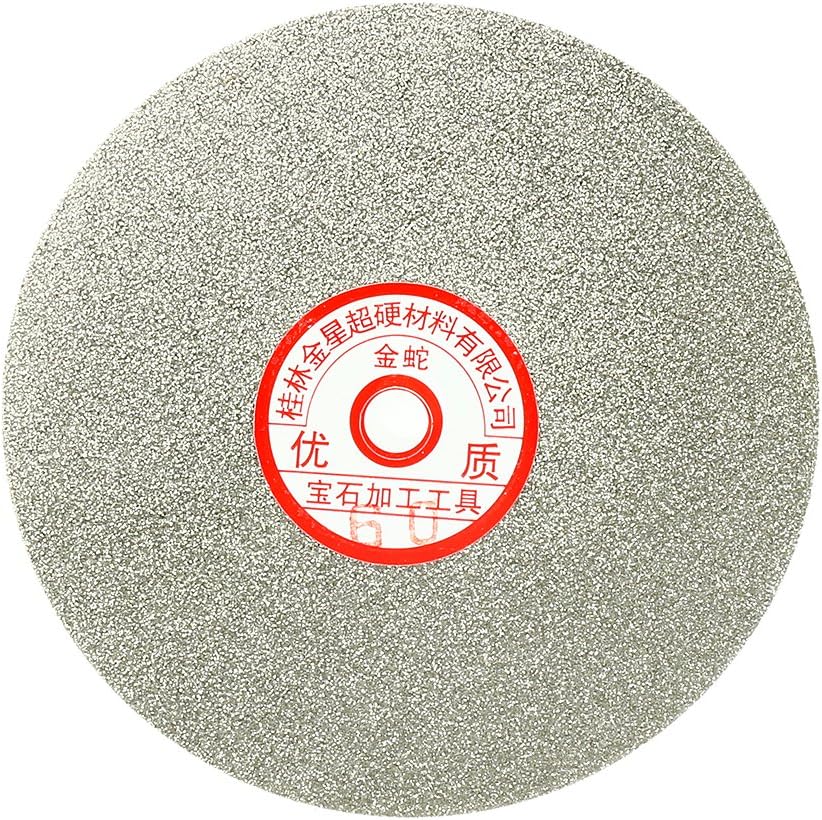 6-inch Grit 60 Diamond Coated Flat Lap Wheel Grinding Sanding Polishing Disc