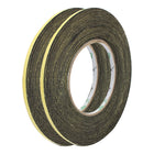 2Pcs 5mm Width 1mm Thickness Single Side Sponge Foam Tape Black 10 Meter Length
