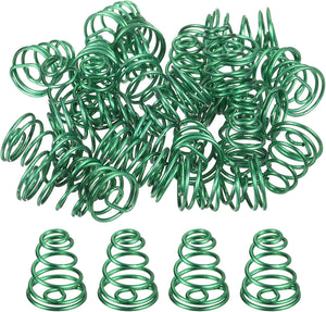 Spiral Bead Cages Pendant, Stone Holder Necklace Hollow Cage Pendants for Jewelry Making Crafting