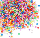 5Pack 0.06"-0.12"(1.5-3mm) Foam Ball, Mini Round Foam Beads Balls for DIY Crafts, Art Wedding Party Decorations, Colorful