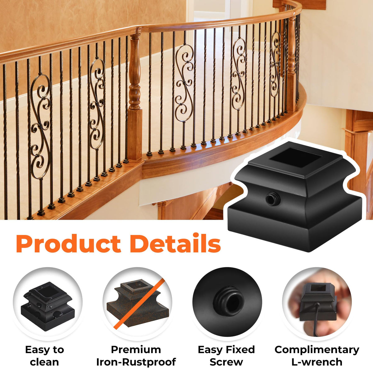 LinkMejor 10-Pack Baluster Düz Ayakkabı ile Trençetler