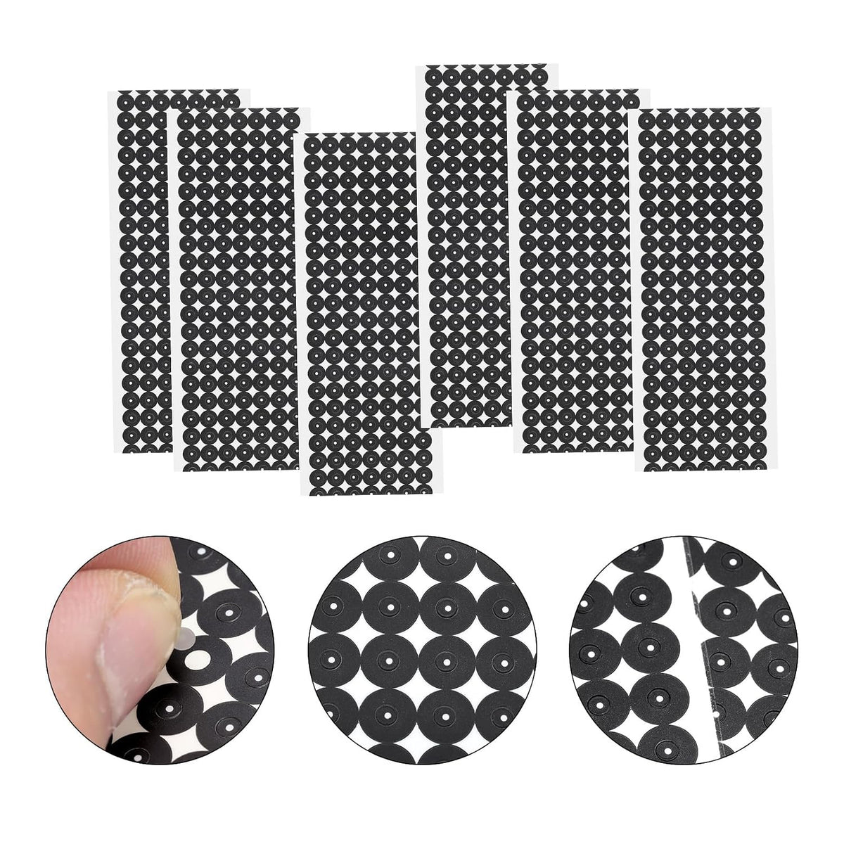 LinkMejor 1500Pcs 3D Scanner Markers: Marcadores de 1 mm para escáneres 3D, puntos de referencia para el seguimiento 3D, objetivos 3D, marcadores de reflexión difusa para escáneres 3D y seguimiento óptico.