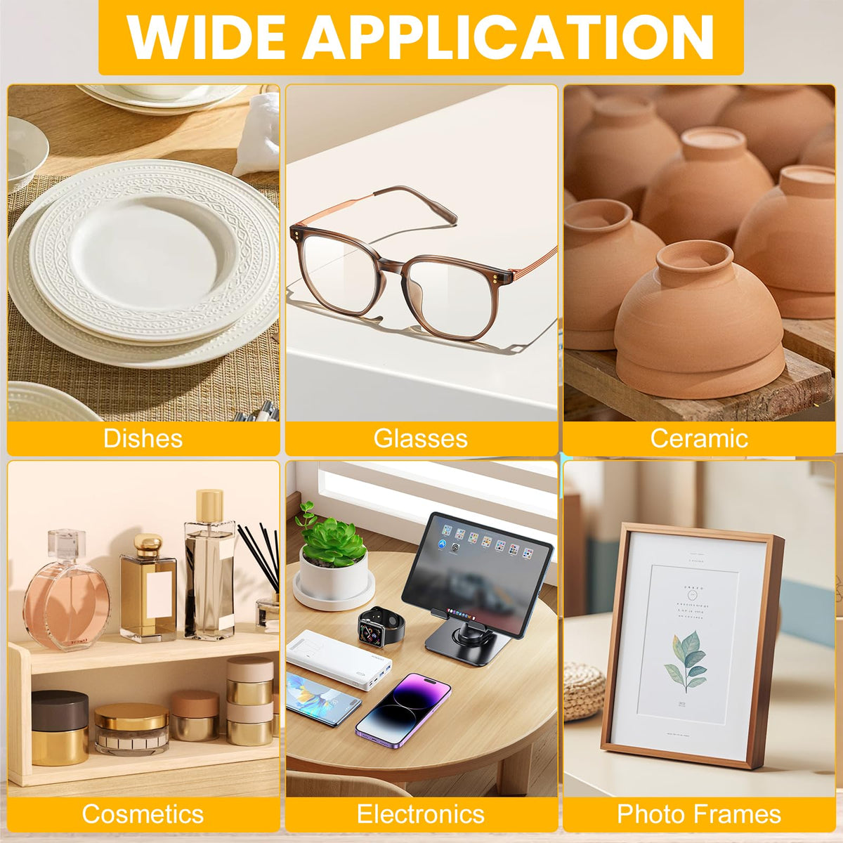 400PCS Dish Packing Supplies for Moving,300 Cushioning Foam Pouches,4 Sizes (12x12",12x7.8",12x6",7.8x7.8") with 100 Fragile Stickers,Packing Foam for Protect Dishes Cup Glasses Storage