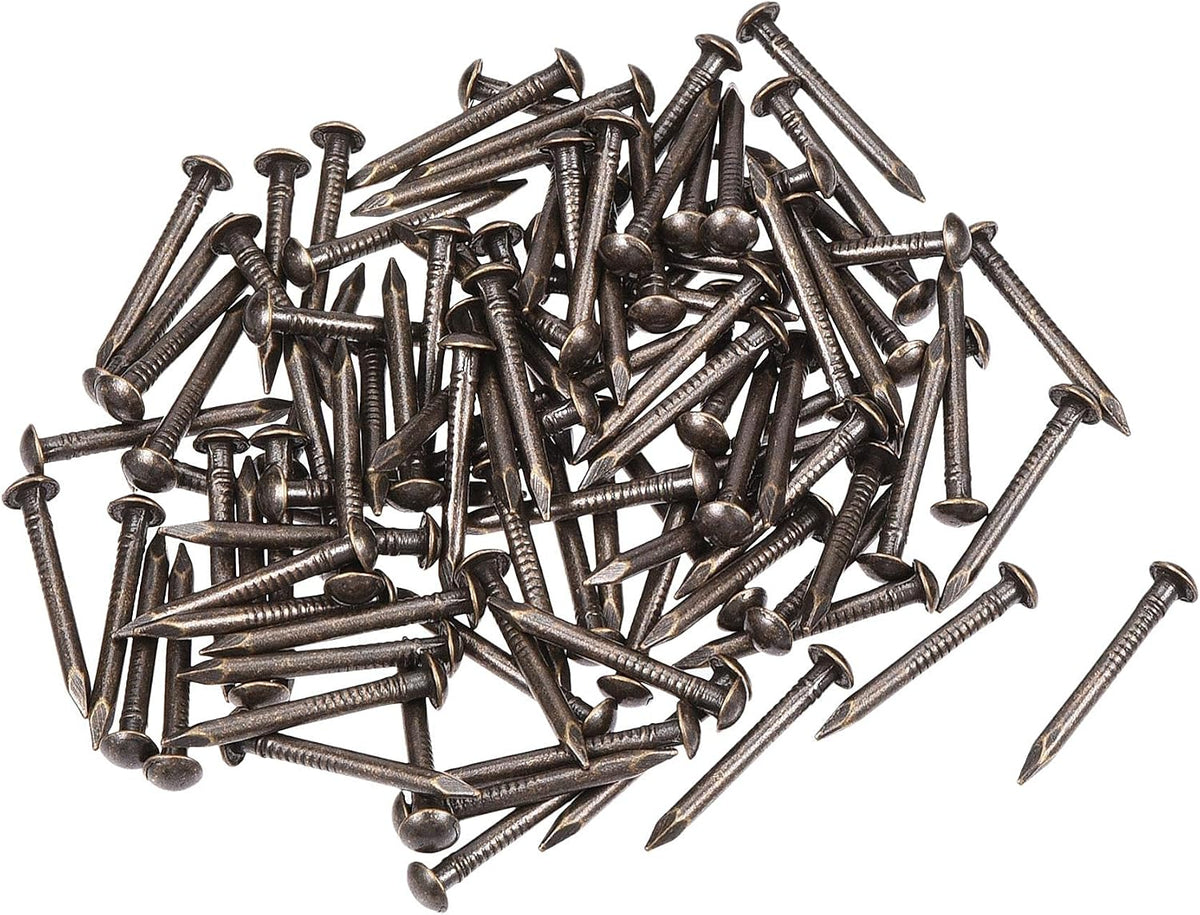 Small Tiny Brass Nails 1.5x15mm for DIY Wooden Hardware Accessories 100pcs