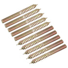 M5x50mm Hanger Bolts, 48pcs Double Ended Thread Dowel Screws for Wood Furniture Connecting