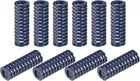 3D Printer Die Spring, 10pcs 14mm OD 40mm Long Spiral Stamping Light Load Compression Mould Die Springs for 3D Printer Electric Part, Blue