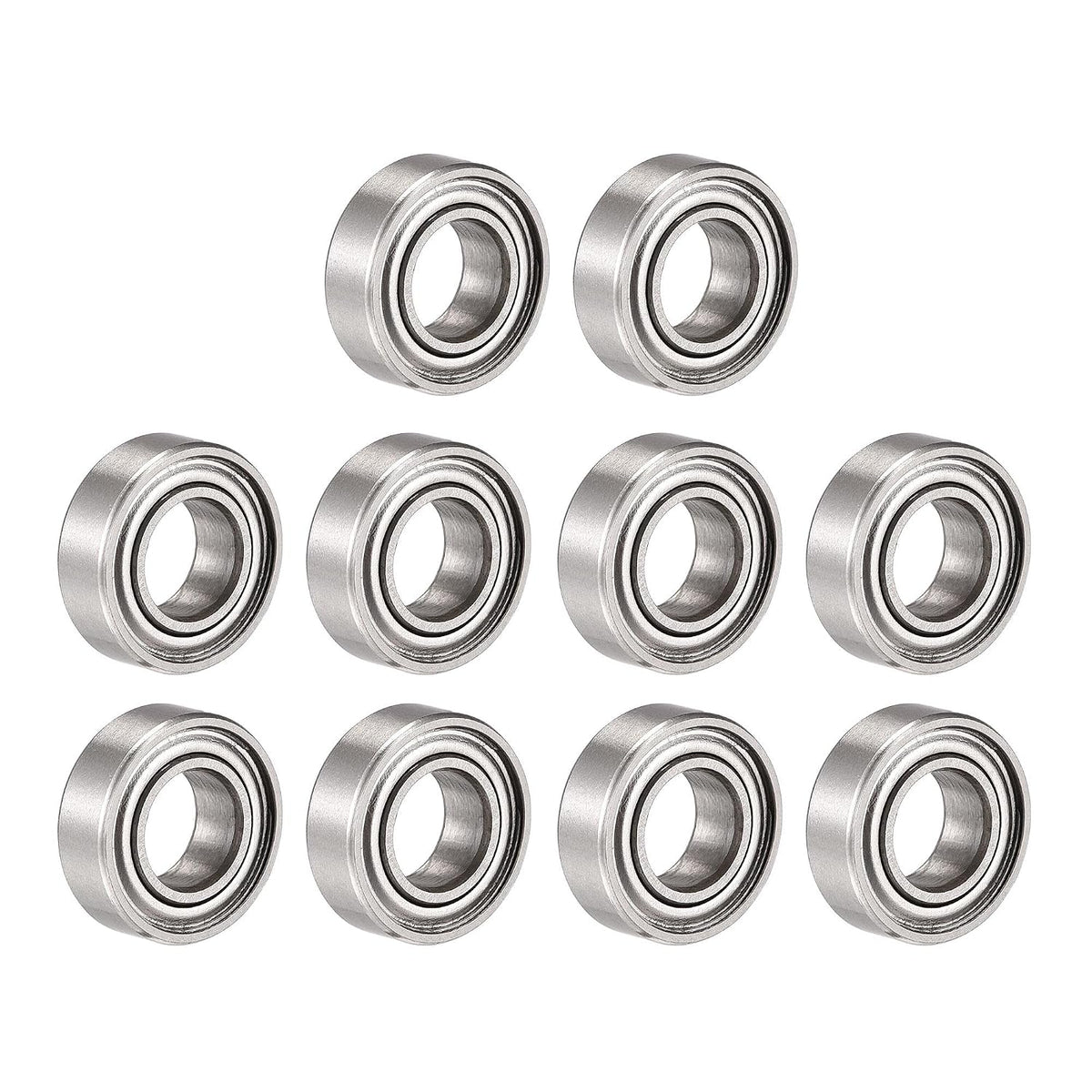 SMR126ZZ Stainless Steel Ball Bearing 6x12x4mm Double Shielded Bearings 10pcs