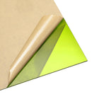 Green Clear Cast Acrylic Sheet,12" x 12",3mm Thick,Plastic PMMA Acrylic Board for Signs Display Projects,Craft