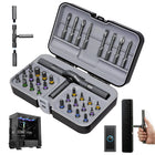 Set de cheie de rotație magnetică 32-in-1 cu mâner T demontabil