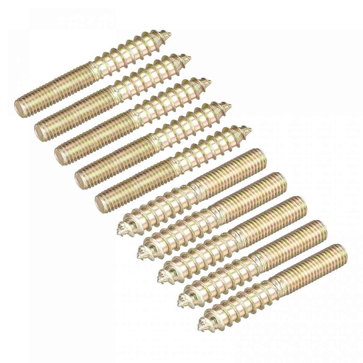 M5x40mm Hanger Bolts, 20pcs Double Ended Thread Dowel Screws for Wood Furniture