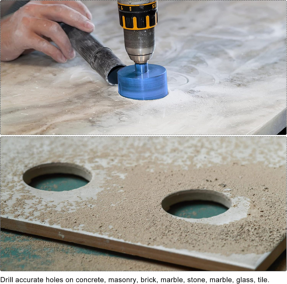 8mm Elmas Delme Çubukları Delici Kesici Aleti Taş Beton İçin
