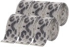 6pcs Self-Adhesive Rhinestone Ribbon Crystal Diamond Bling Strips with 2 mm Rhinestone for DIY Arts Crafting Wedding Party Car Phone Decoration, Cow Pattern