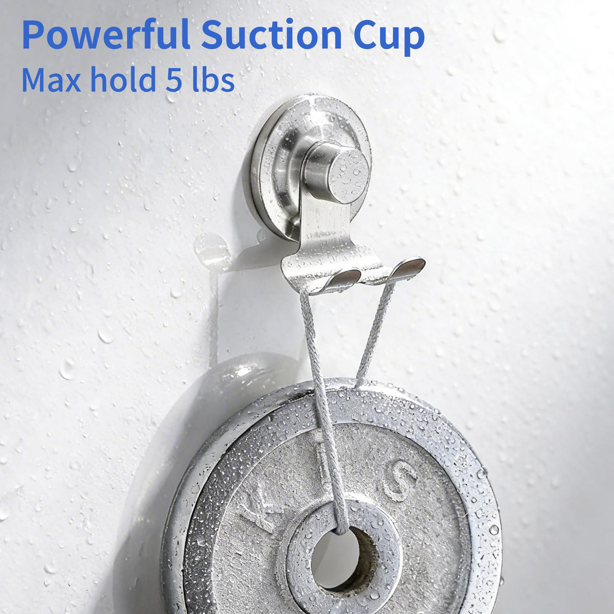 Porta per rasoi per doccia LinkMejor Suction Razor Holder, pack di 2 pezzi