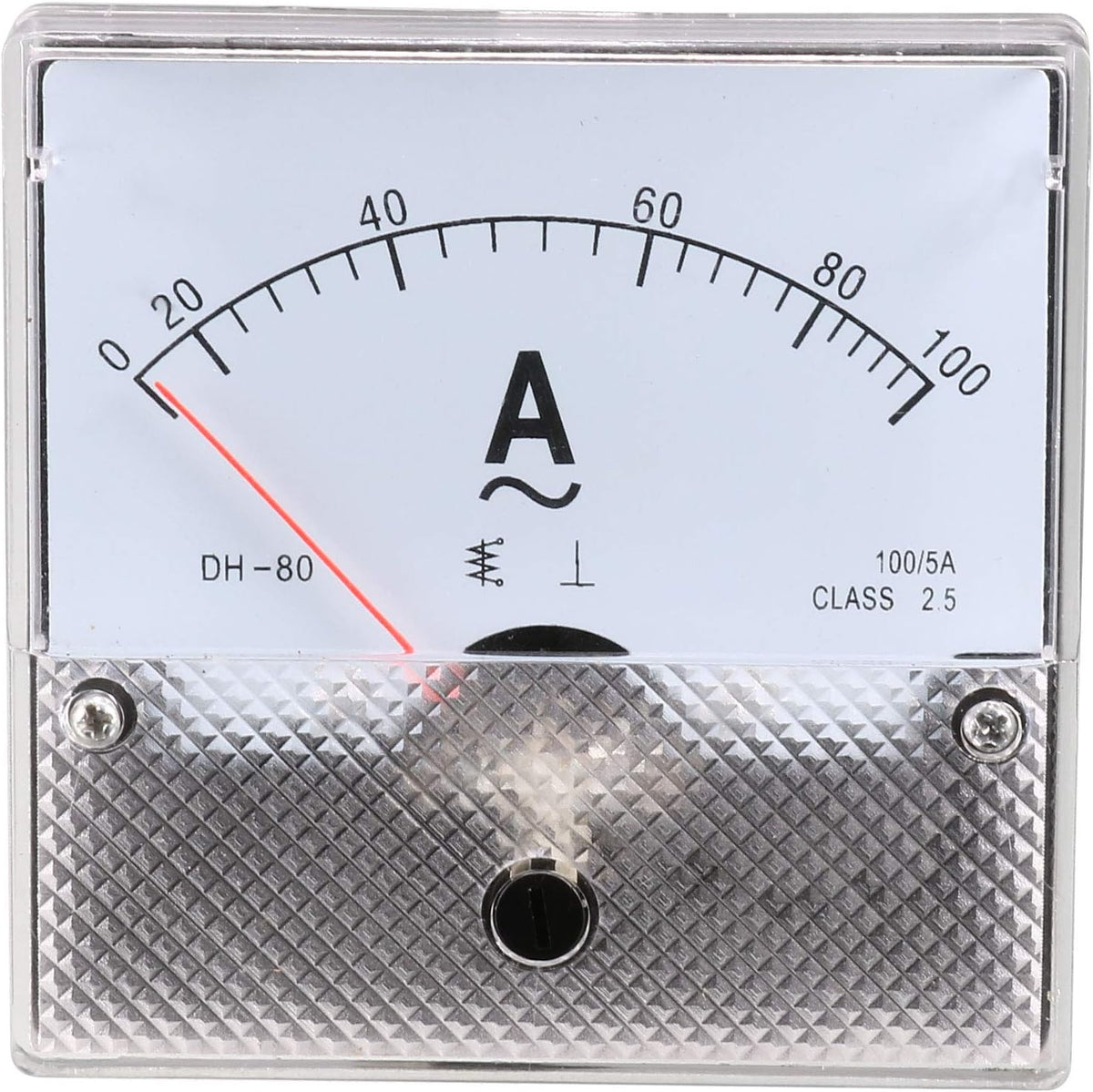 AC 0-100A analoginen paneelin ampeerimittari mittalaite Ampere-sähkövirtaDH-80 2.5 virhemarginaali