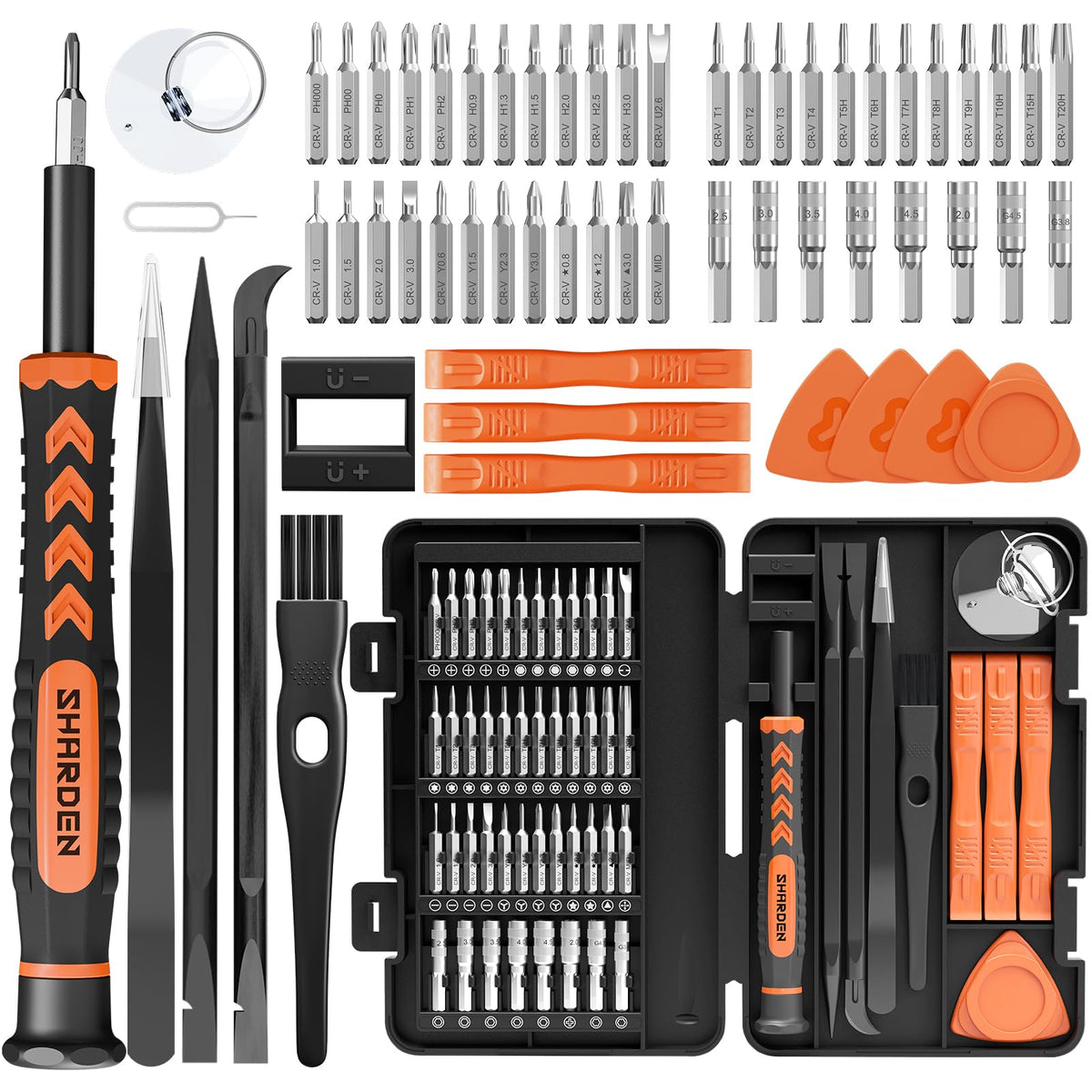LinkMejor 59 in 1 Small Magnetic Precision Screwdriver Set With Case