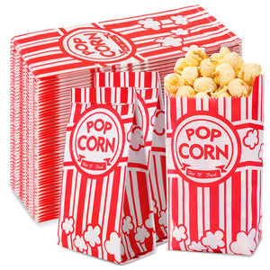 LinkMejor 450 Pack Sacchetti Popcorn di Carta, Sacchetti Piccoli Popcorn 1oz in Bulk
