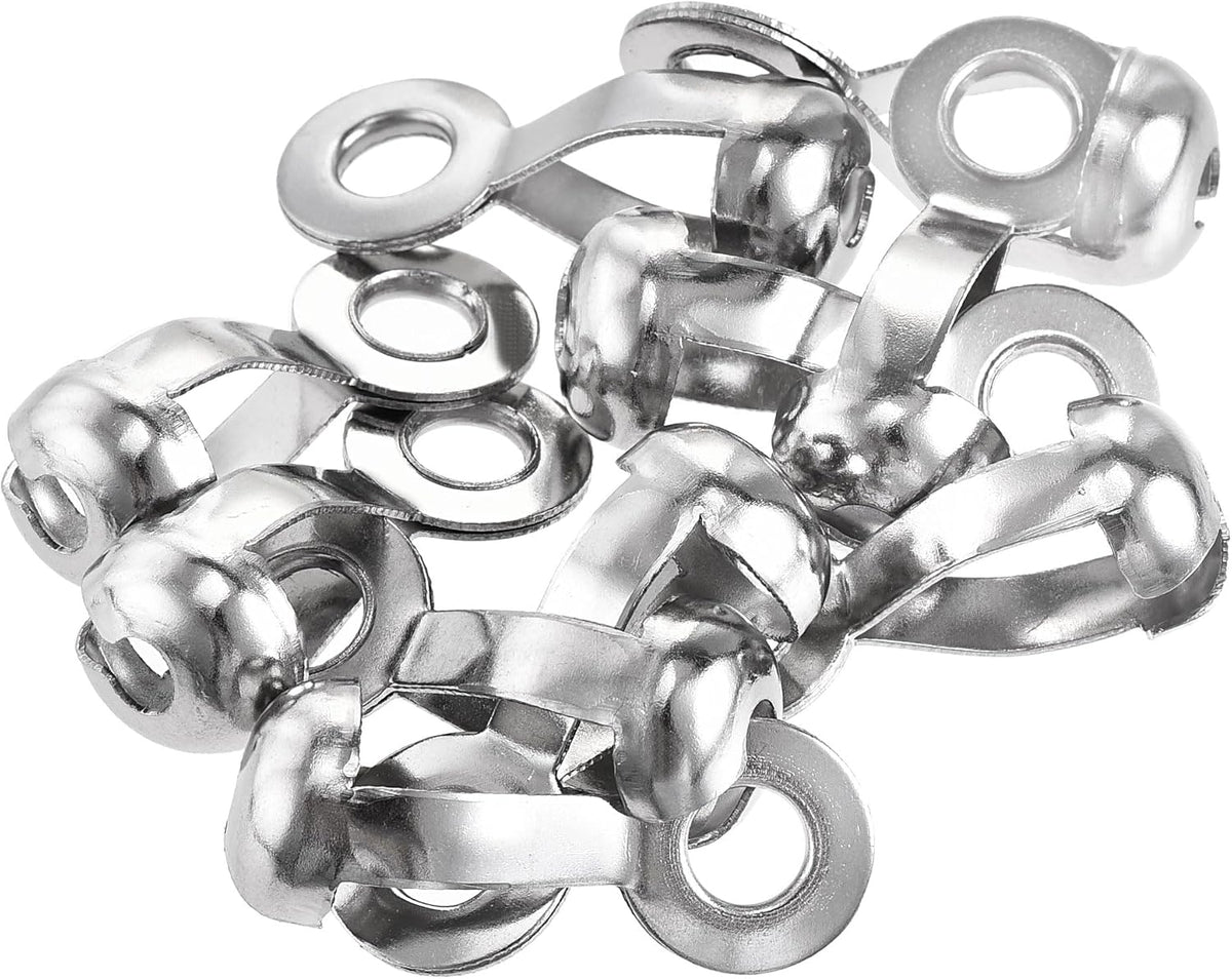 Ball Chain Connector, Pull Loop Crimp Link Stainless Steel Connections