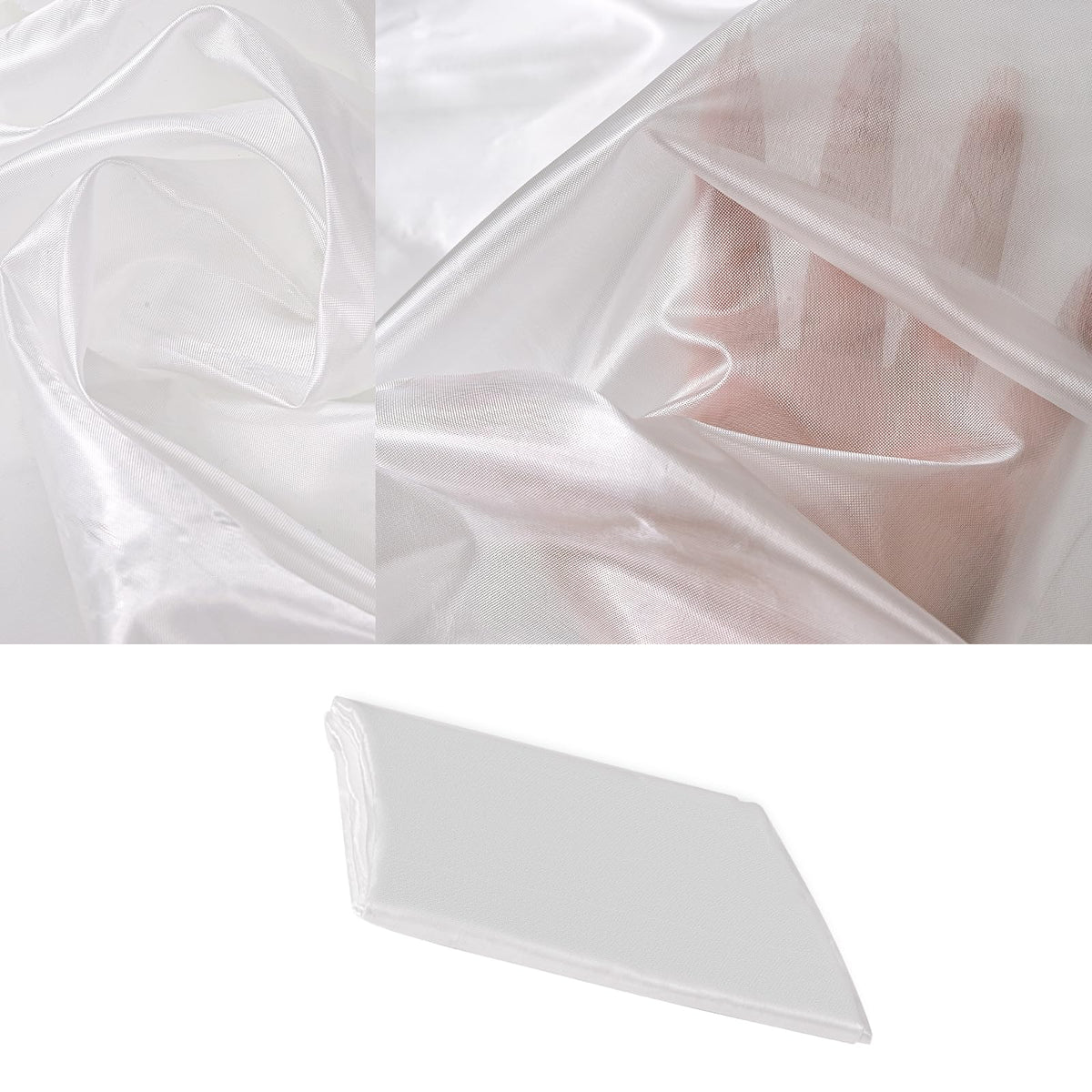 LinkMejor 1 Pcs Lightweight E-Glass Fiberglass Cloth, 0.75 oz x 47''W x 80''L - High-Strength Fabric for RC Models, Airplanes, DIY Projects & Repairs (Silvery, 1 PC)