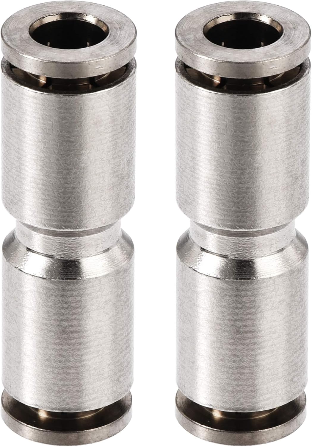 Push to Connect Tube Fitting Straight Pneumatic Connector for 6mm OD Tube 2pcs
