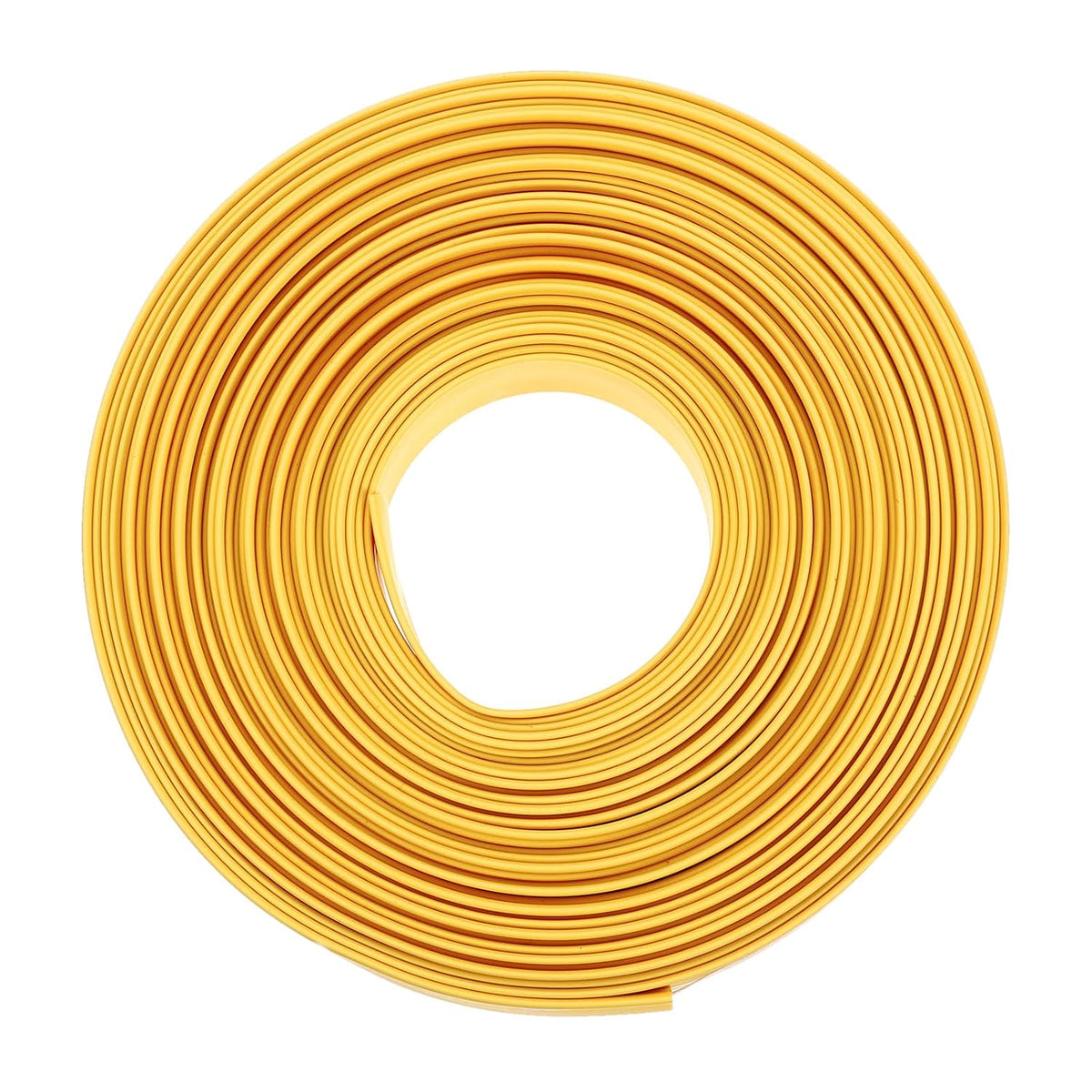 Heat Shrink Tubing 15mm Dia 25mm Flat Width 8m 2:1 Heat Shrink Tube Wire Wrap Yellow