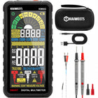 LinkMejor Smart Multimeter wiederaufladbarer Elektrotester mit automatischer Skalierung Digital Voltmeter misst Spannung Strom Widerstand Kontinuität Kapazität Temperatur Frequenz NCV 6000 Counts TRMS