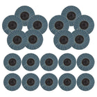 Aluminum Oxide 2 Inch High Density Flap Disc Sanding Grinding Wheel 80 Grit - 20 Pcs