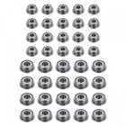 F682ZZ F681XZZ Flange Ball Bearing 2x5x2.3mm & 1.5x4x2mm Shielded Chrome Bearings 40pcs