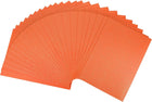 LinkMejor Orange Glitter EVA Foam Sheets 11 x 8 Inch 2mm Thick for Crafts DIY Projects 24 Pcs