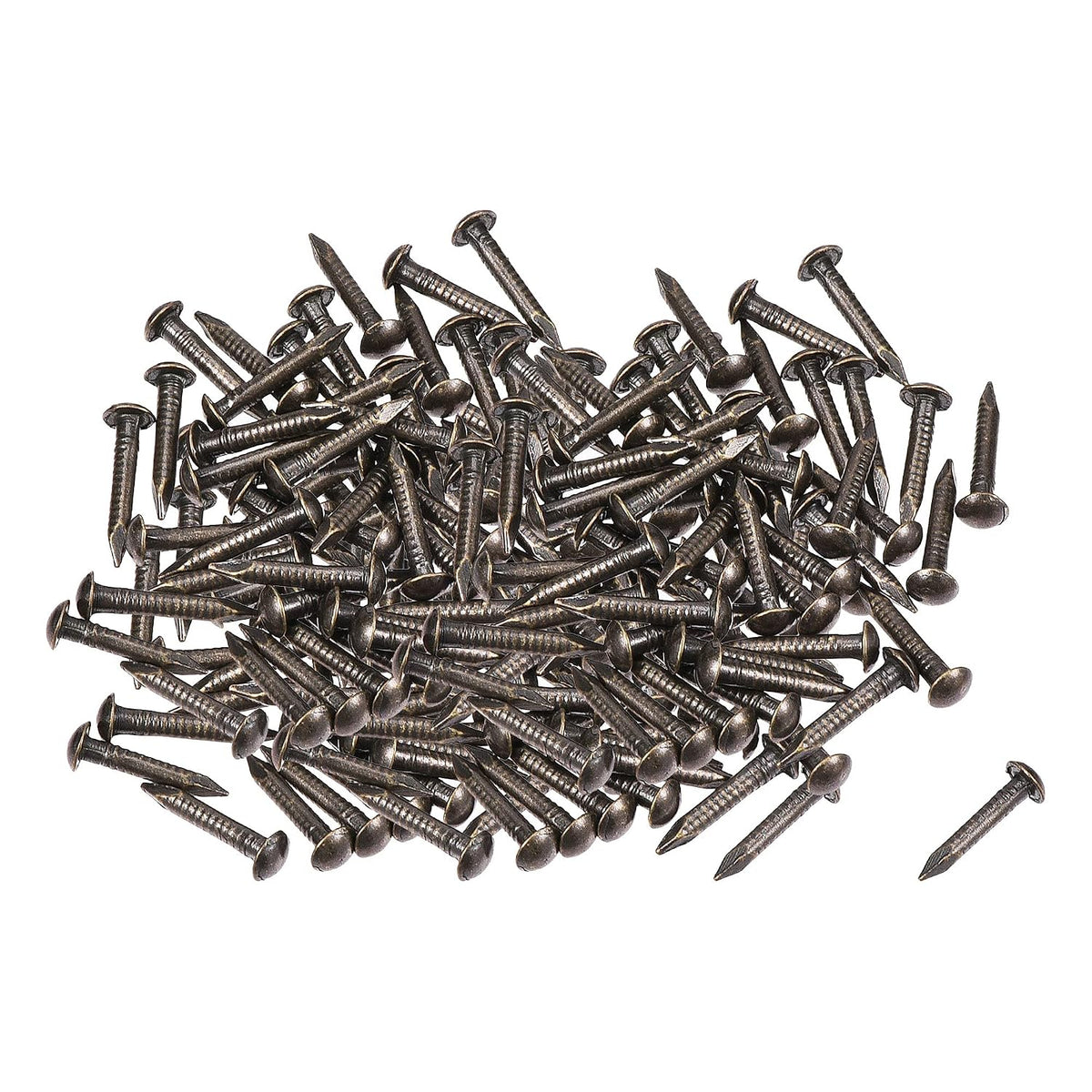 Small Tiny Brass Nails 1.5x10mm for DIY Wooden Hardware Accessories 200pcs