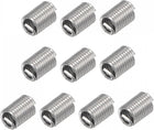 Wire Thread Inserts 8-32 UNC 2.5D 304 Stainless Steel Helical Type Coiled Wire Screw Repair Threaded Sleeve Steel Sheath 10pcs