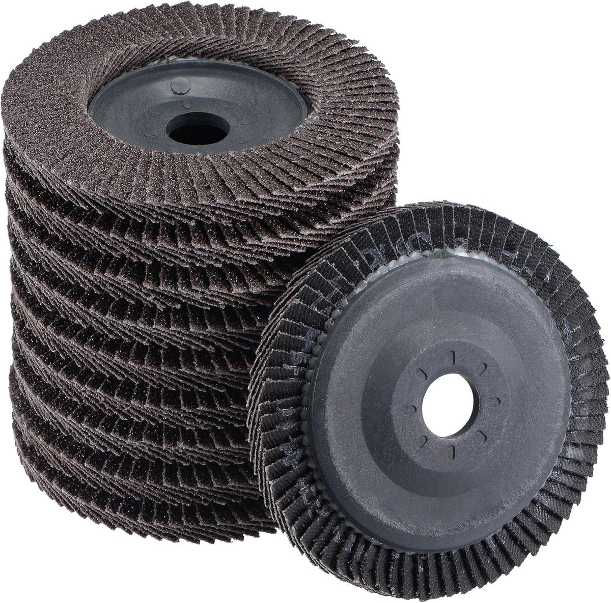 4 Inch Flap Disc 60 Grit Sanding Grinding Wheels Silicon Carbide Abrasive 10pcs