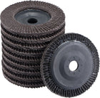 4 Inch Flap Disc 60 Grit Sanding Grinding Wheels Silicon Carbide Abrasive 10pcs